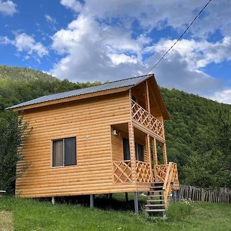 Вилла Andrias Wooden Hut Местия Экстерьер фото